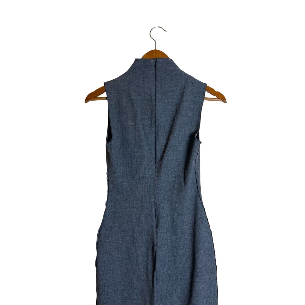 Zara grey knit sleeveless maxi dress. Size xs - Picture 8 of 8